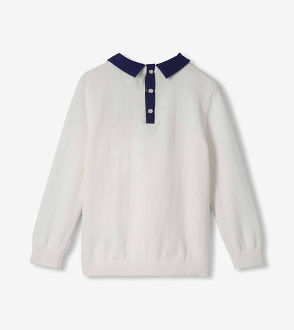 Hatley: Cami Lace Peter Pan Collar Sweater