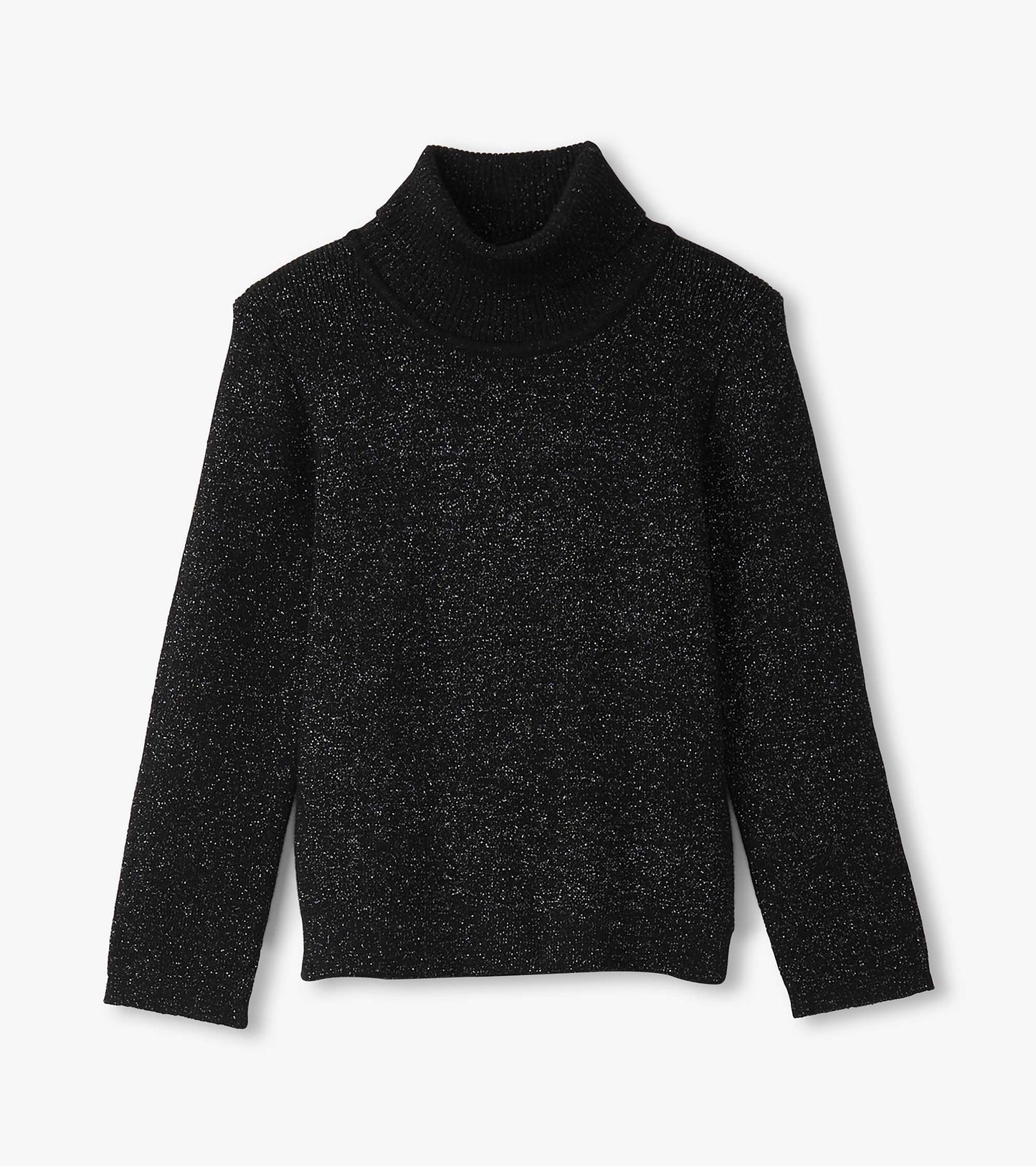 Hatley: Black Glitter Turtleneck