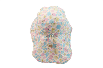 Flapjackkids UPF50+ Baby-Toddler Cape Sun Hat