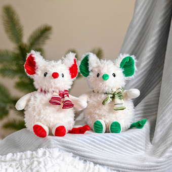 Holiday Merry Mouse Plush|| Mary Meyer