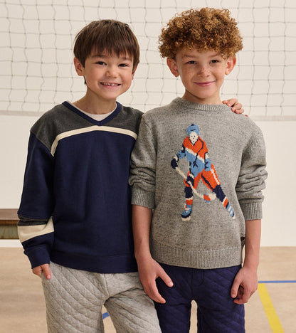 Hatley: Hockey Crew Neck Sweater