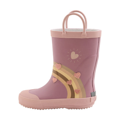 Wellies Rainbow w Badges- Celavi