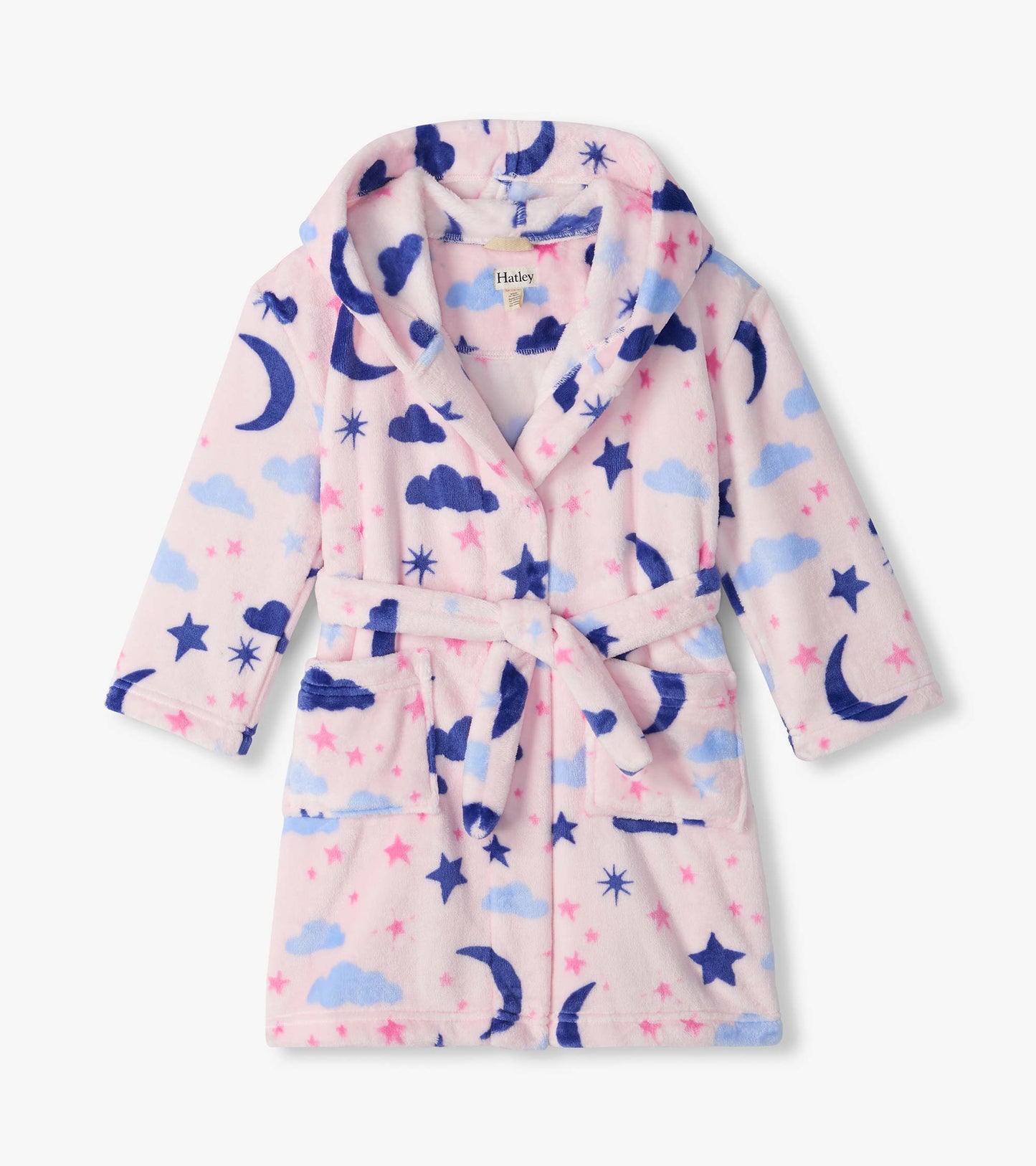 Hatley: Night Sky Fuzzy Fleece Rob