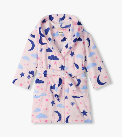 Hatley: Night Sky Fuzzy Fleece Rob