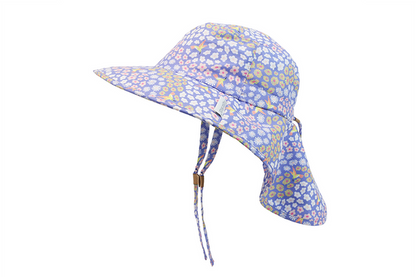Flapjackkids UPF50+ Baby-Toddler Cape Sun Hat