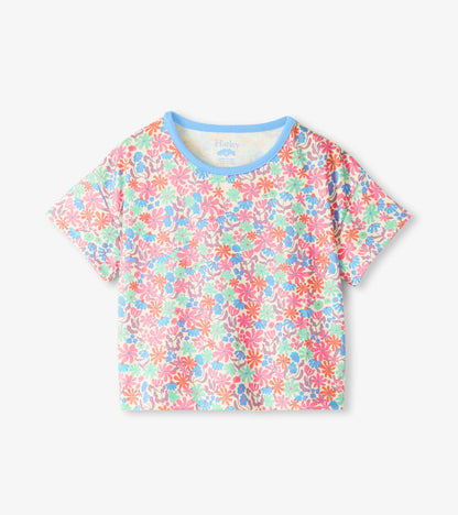 Whimsical Flowers Short Sleep Set- Hatley