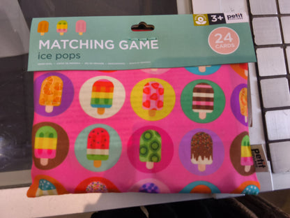 Ice Pops: Matching Game
