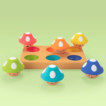 Sassy Baby: Mischievous Matching Mushrooms