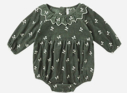 Freya Romper || Blossom Embroidery