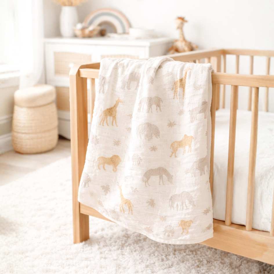 Bamboo Swaddle Blanket- Baby Bliss