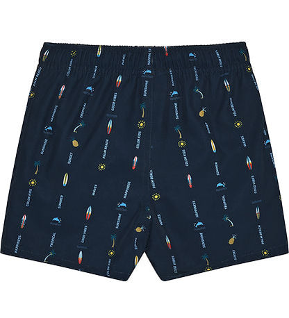 Good Vibes Swim Trunks- Colour Kids
