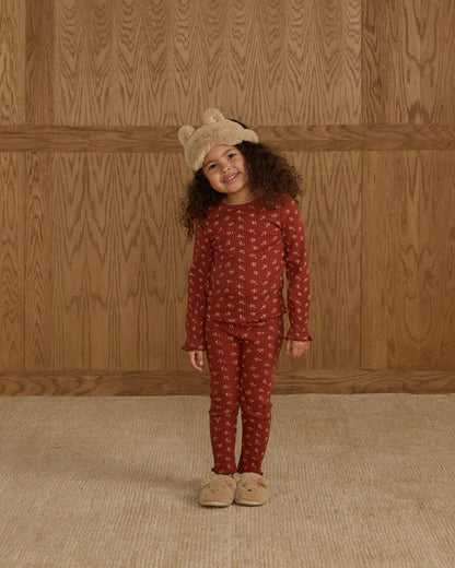 Legging || Ruby Ditsy- Rylee + Cru