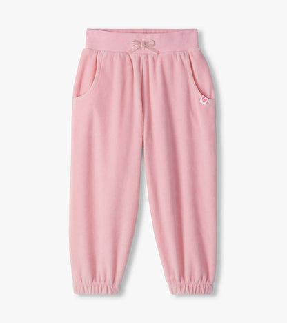 Hatley: Orchid Pink Velour Cozy Pants