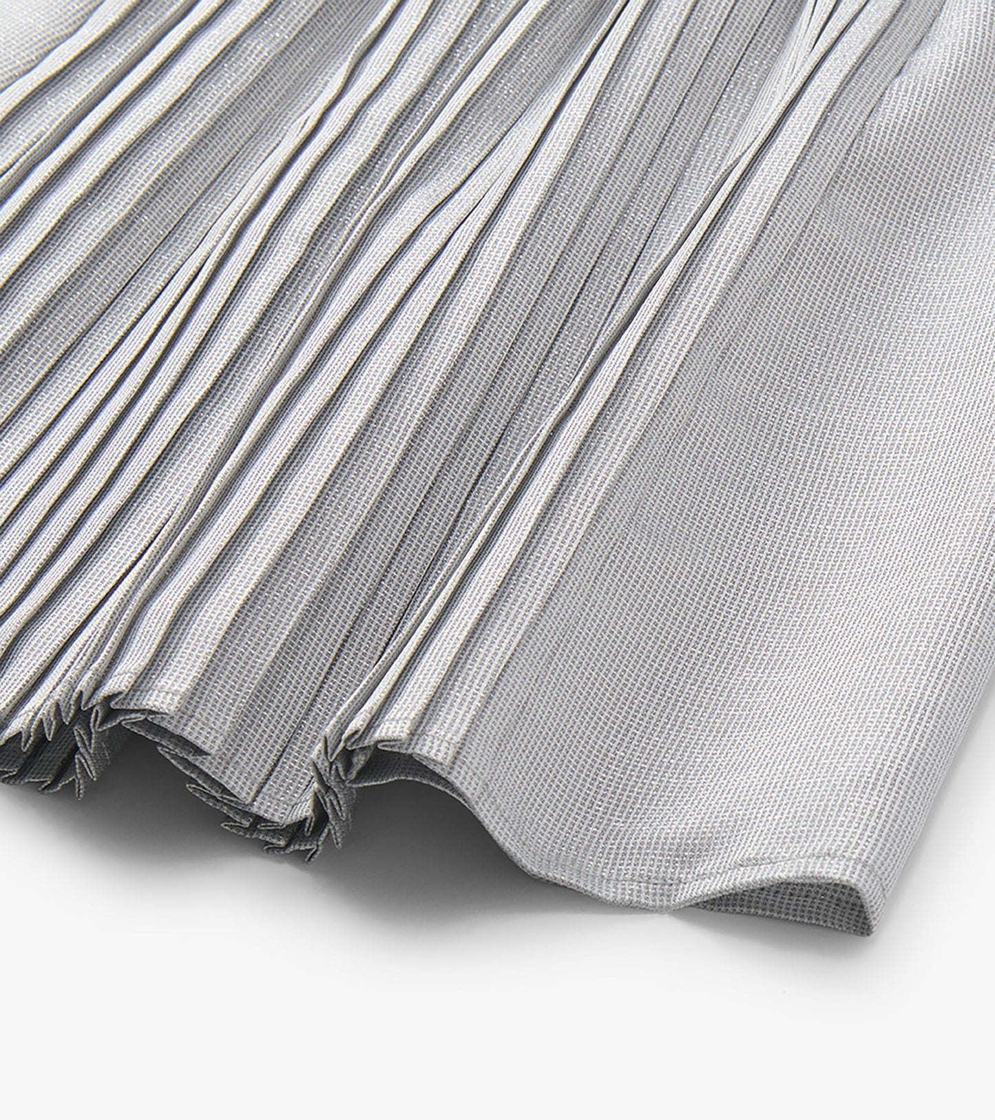Hatley: Silver Glitter Pleated Fun Skirt