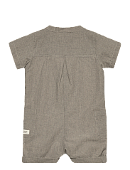 Grey SS Romper- EnFant