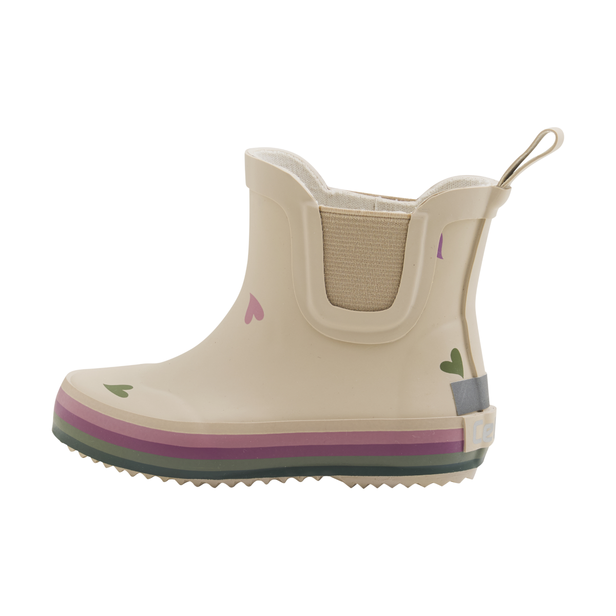 Wellies Short w Heart Badges- Celavi