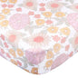 Gerber: Retro Floral Fitted Crib Sheet