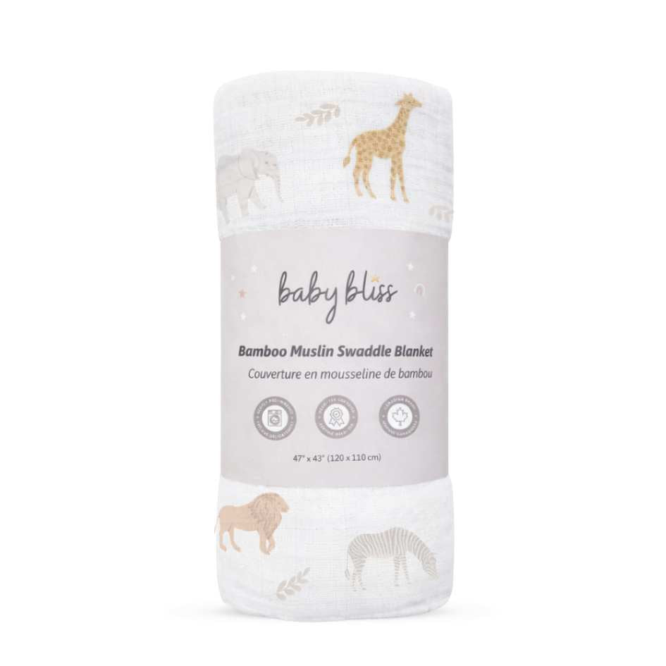 Bamboo Swaddle Blanket- Baby Bliss
