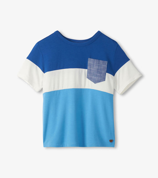 Niagara Colour Block Bamboo Tee- Hatley