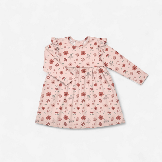 Coccoli: Floral On Rosewater Dress
