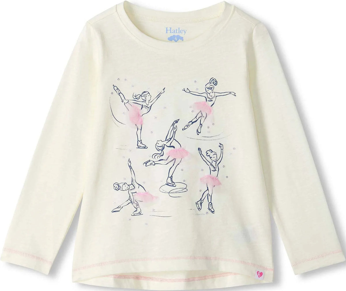 Hatley: Figure Skating Long Sleeve Graphic Tee