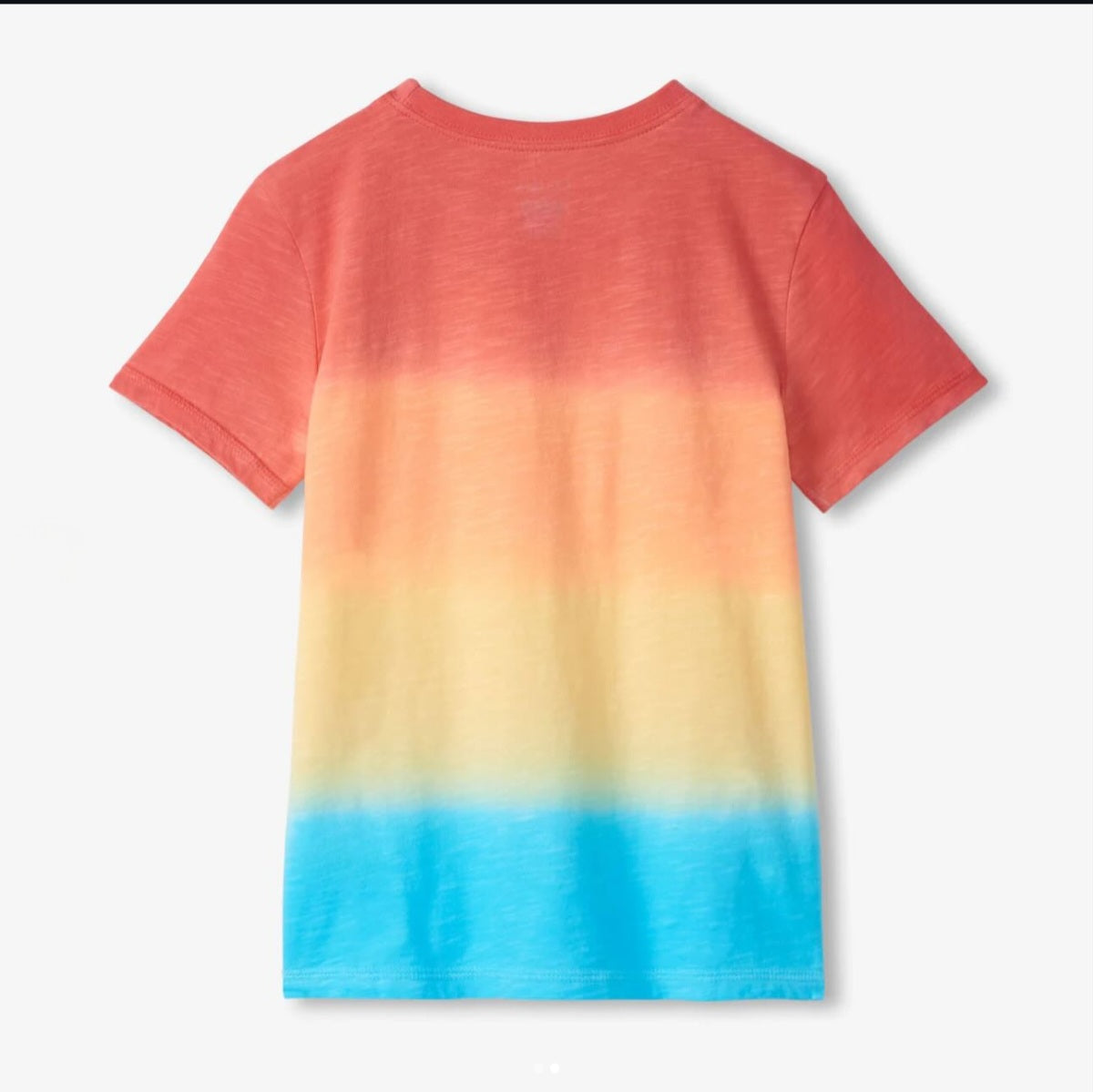 Gradient Sunset Crew Neck Tee- Hatley