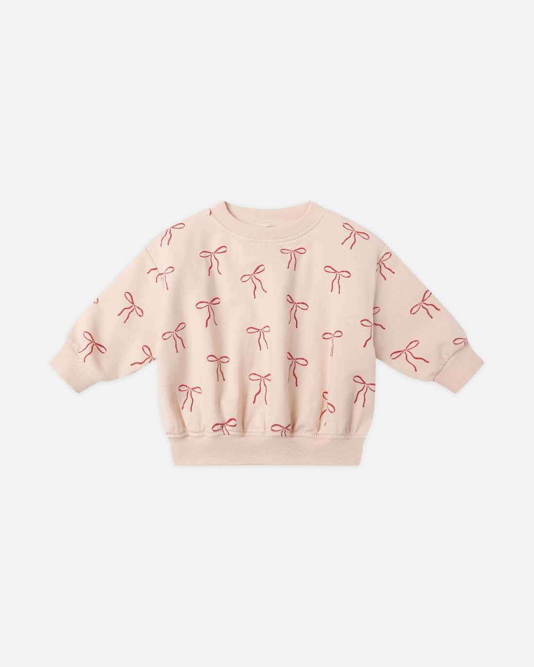 Quincy Mae

Relaxed Fleece Sweatshirt || Red Bows