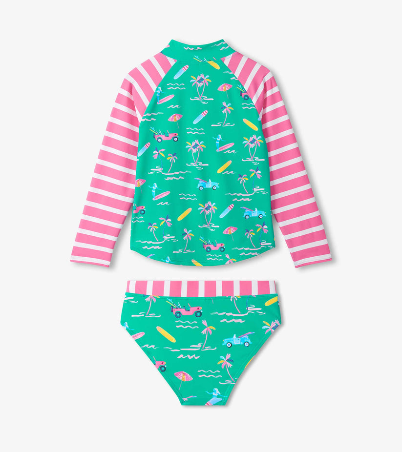 Tropical escape rashguard set- Hatley