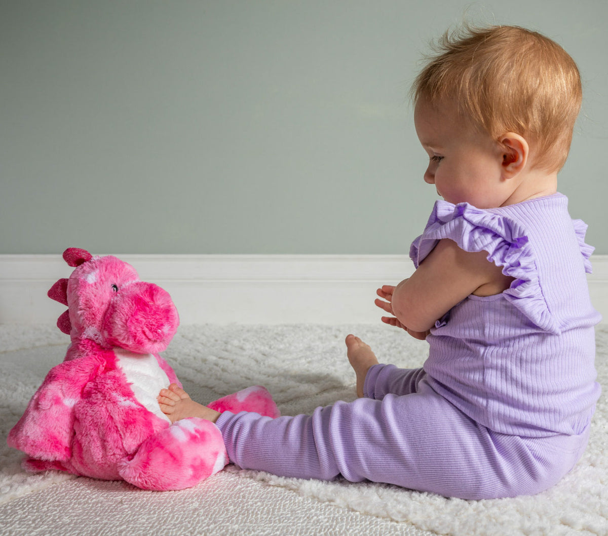 Marshmallow Cotton Candy Dinosaur|| Mary Meyer