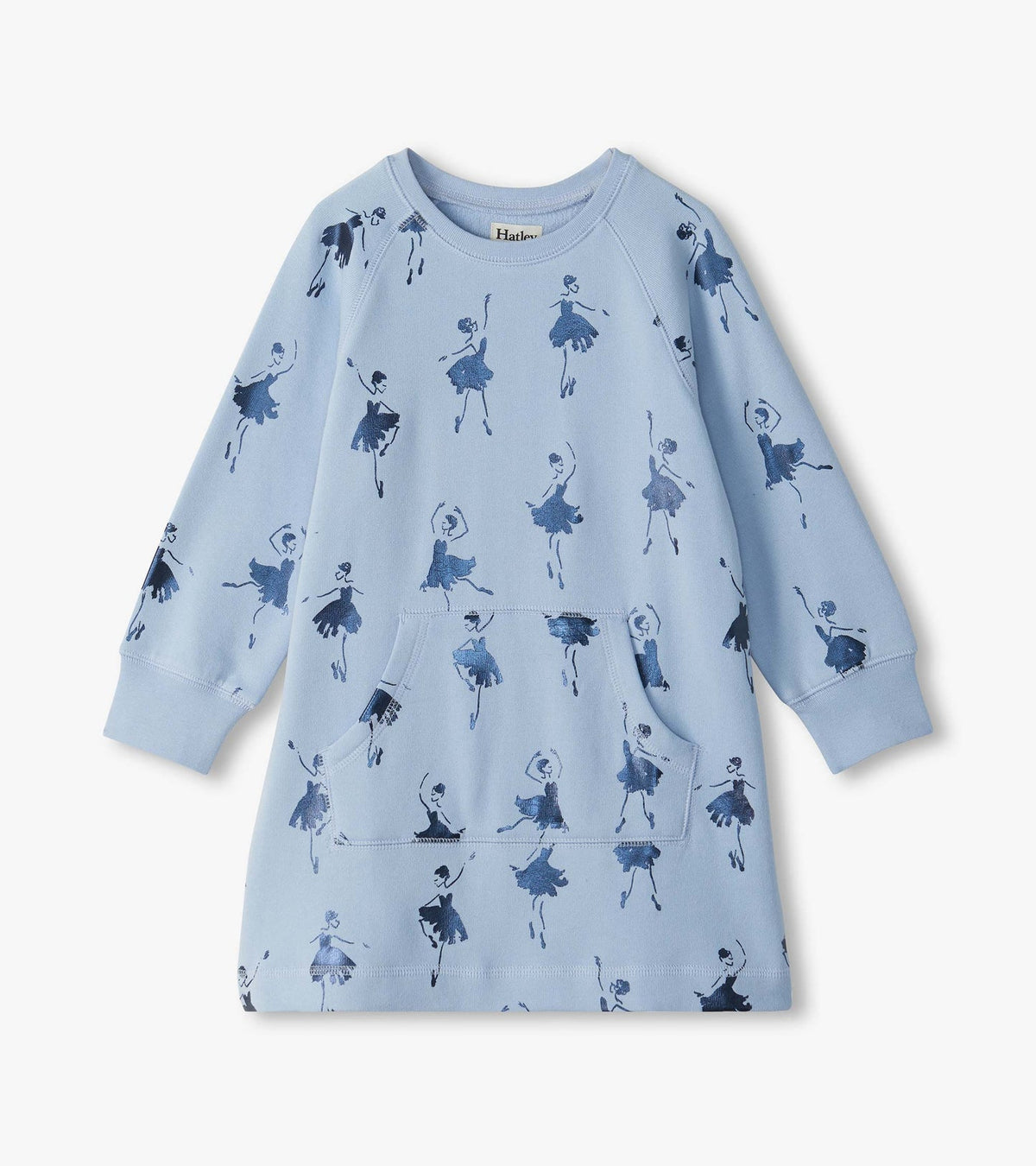 Hatley: Foil Ballerina Sweatshirt Dress