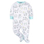 Girl Footed Sleeper- Onesie Brand