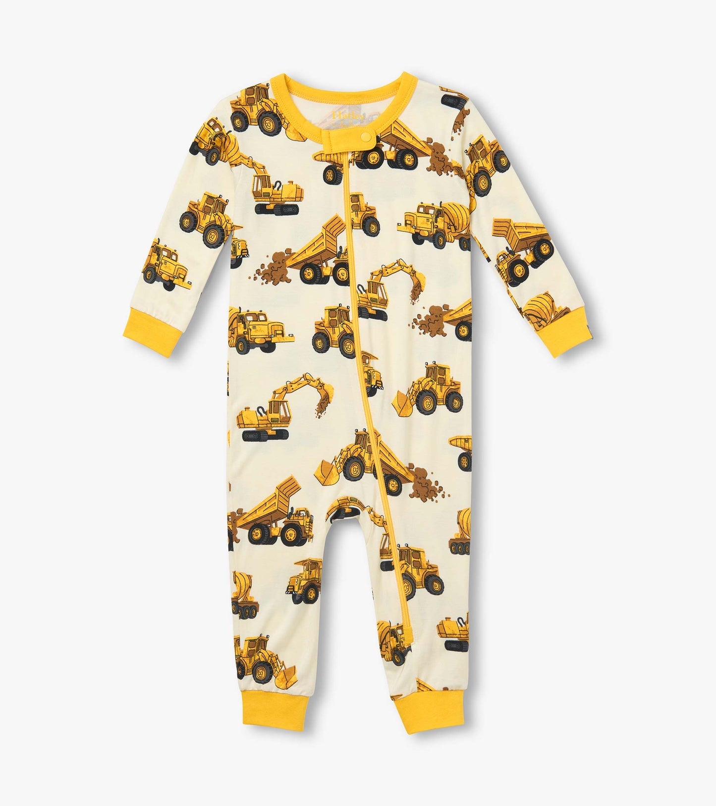 Hatley: Construction Trucks Bamboo Coverall