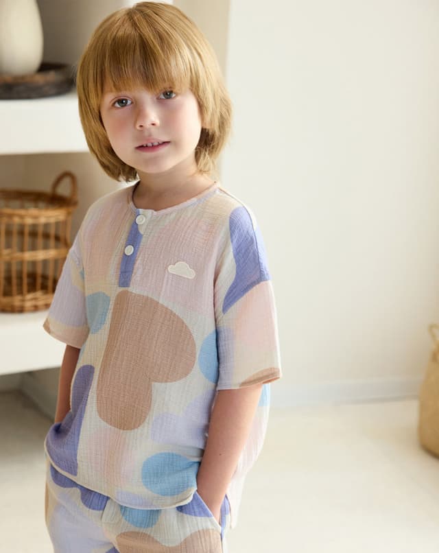 Cloudy Seashells Tee| Petite Revery