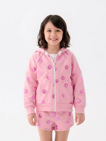 Blossom Raw Edge Hoodie- Hatley