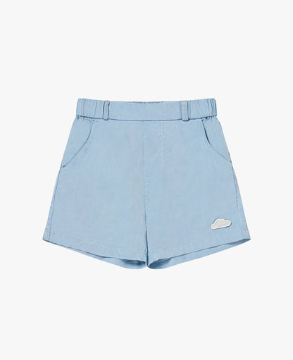 Petite Revery Chambray denim shorts