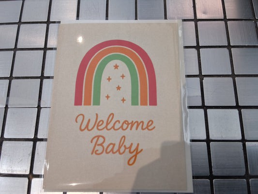 Inkwell Cards: Welcome Baby