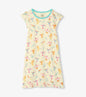 Springtime Hummingbirds Ruffle Hem Nightdress- Hatley