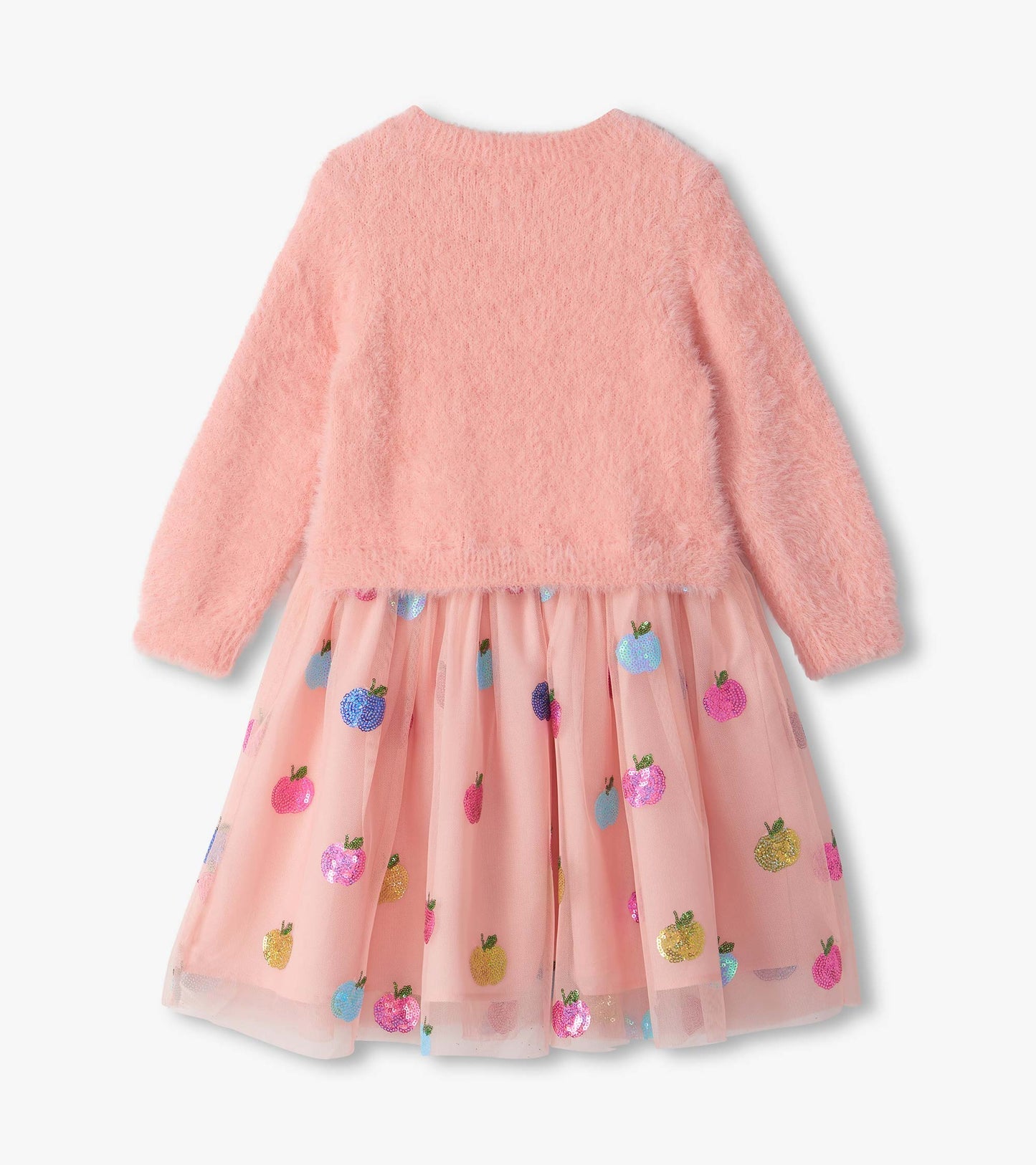 Hatley: Apple Orchard Fuzzy Mixed Dress