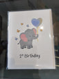 Inkwell Cards: 1st Birthday