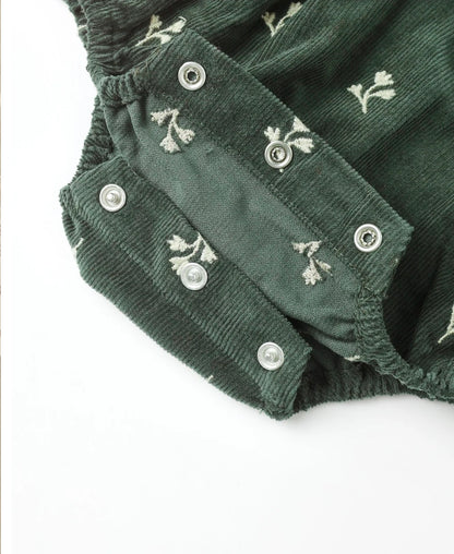 Freya Romper || Blossom Embroidery