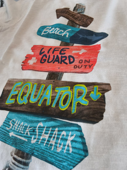 Beach Life Graphic Tee- Hatley