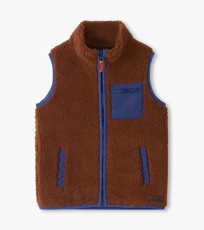 Hatley: Tortoise Shell Faux Shepa Vest