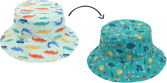 Flap Jack Kids: Reversible turtle hat
